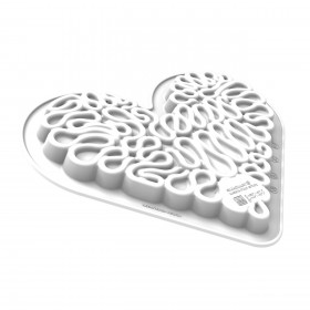 Силиконова форма сърце "Level Hearts 580"